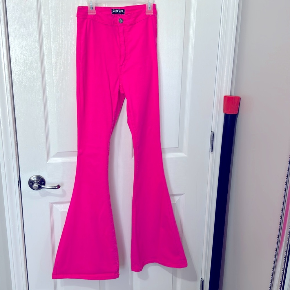 Super stretch flare jeans